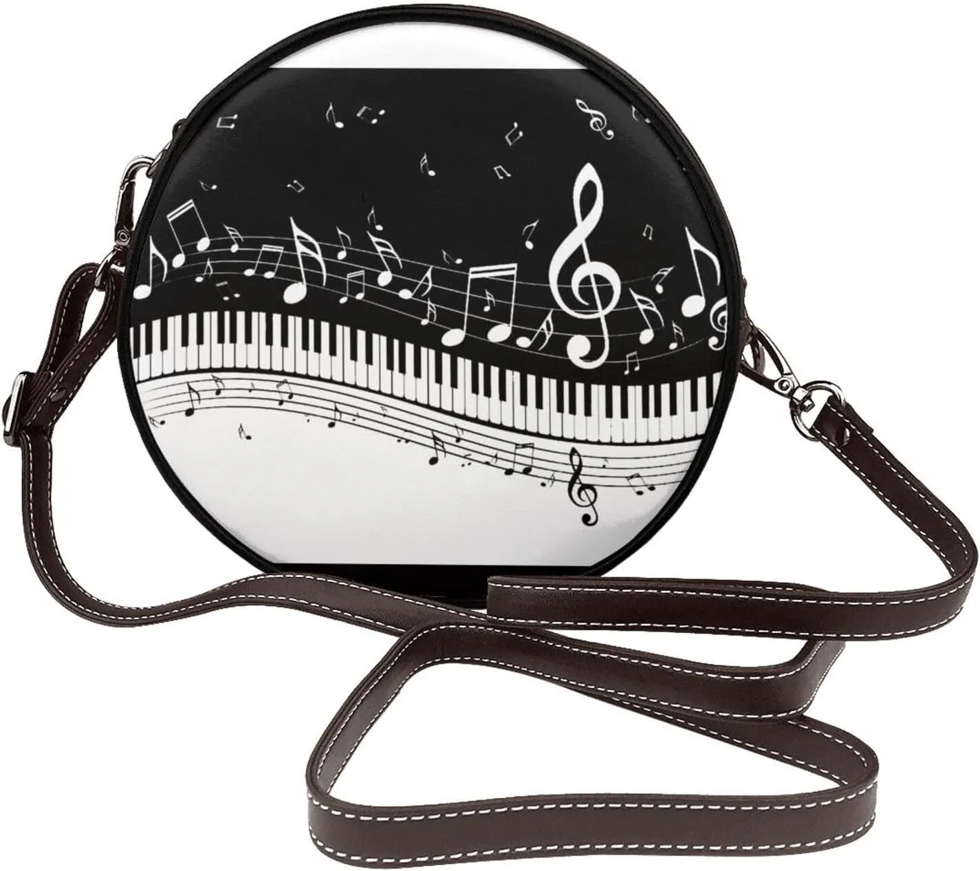 Stylish Handbags Purse Sleek Crossbody Bag with Top Zipper