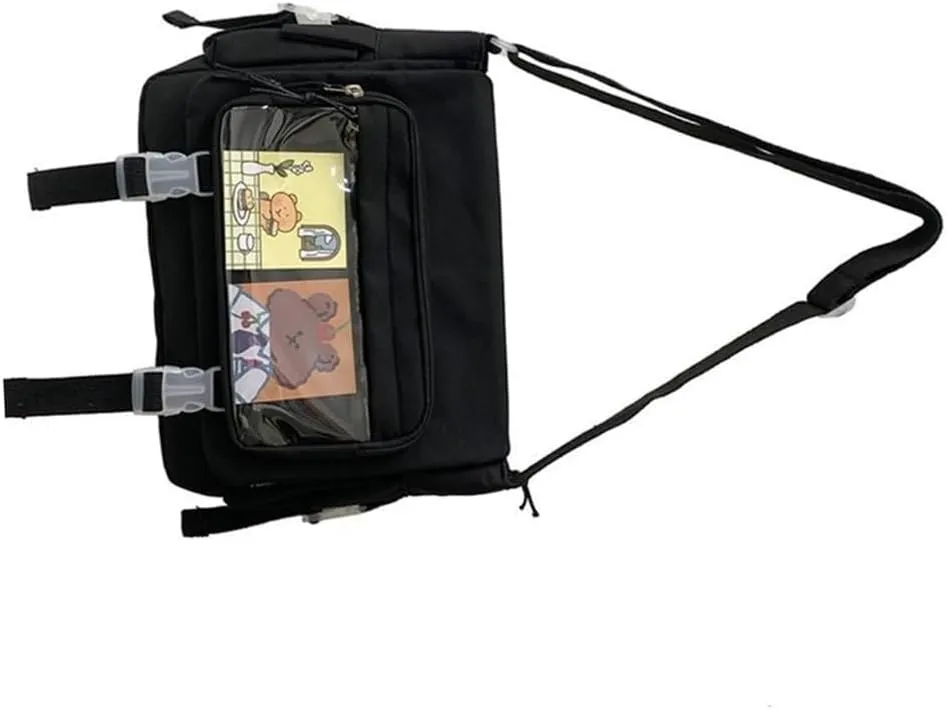 Stylish High School Girls Crossbody Bag Nylon Book Bag Women Handbags JK Bags