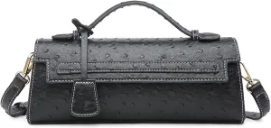 Stylish Ostrich Pattern Women’s Crossbody Handbags - Trendy clutch purses for women formal, Ideal for Daily Use