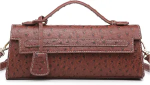 Stylish Ostrich Pattern Women’s Crossbody Handbags - Trendy clutch purses for women formal, Ideal for Daily Use