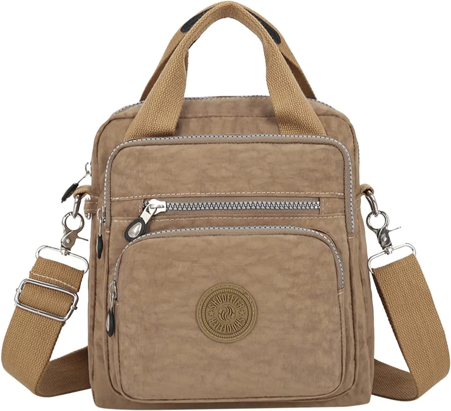 Summer Purses for Women 2025 Chest Bags Daypack Crossbody for Travel Sport Running Hiking Stylish Shoulder Bag(Beige)