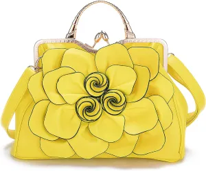 SUNROLAN Women's Evening Clutches Handbags Formal Party Wallets Wedding Purses Wristlets Ethnic Totes Satchel