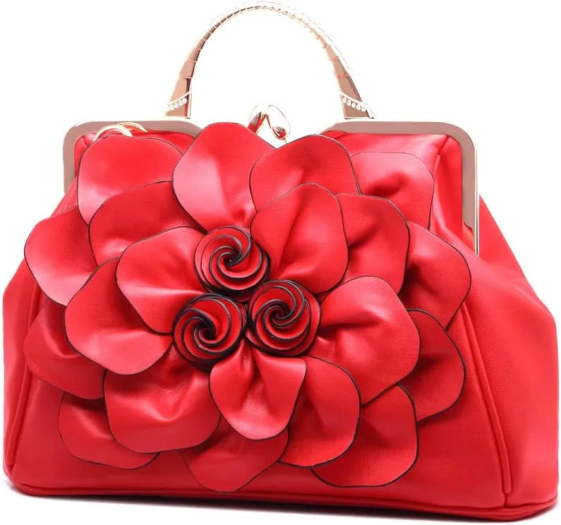SUNROLAN Women's Evening Clutches Handbags Formal Party Wallets Wedding Purses Wristlets Ethnic Totes Satchel