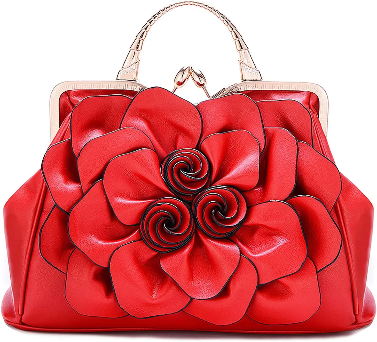 SUNROLAN Women's Evening Clutches Handbags Formal Party Wallets Wedding Purses Wristlets Ethnic Totes Satchel