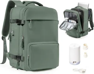 suradar Vacpack Backpack with Vacuum Seal Backpack Travel Airback Backpack with Pump Laptop Compression Backpacks