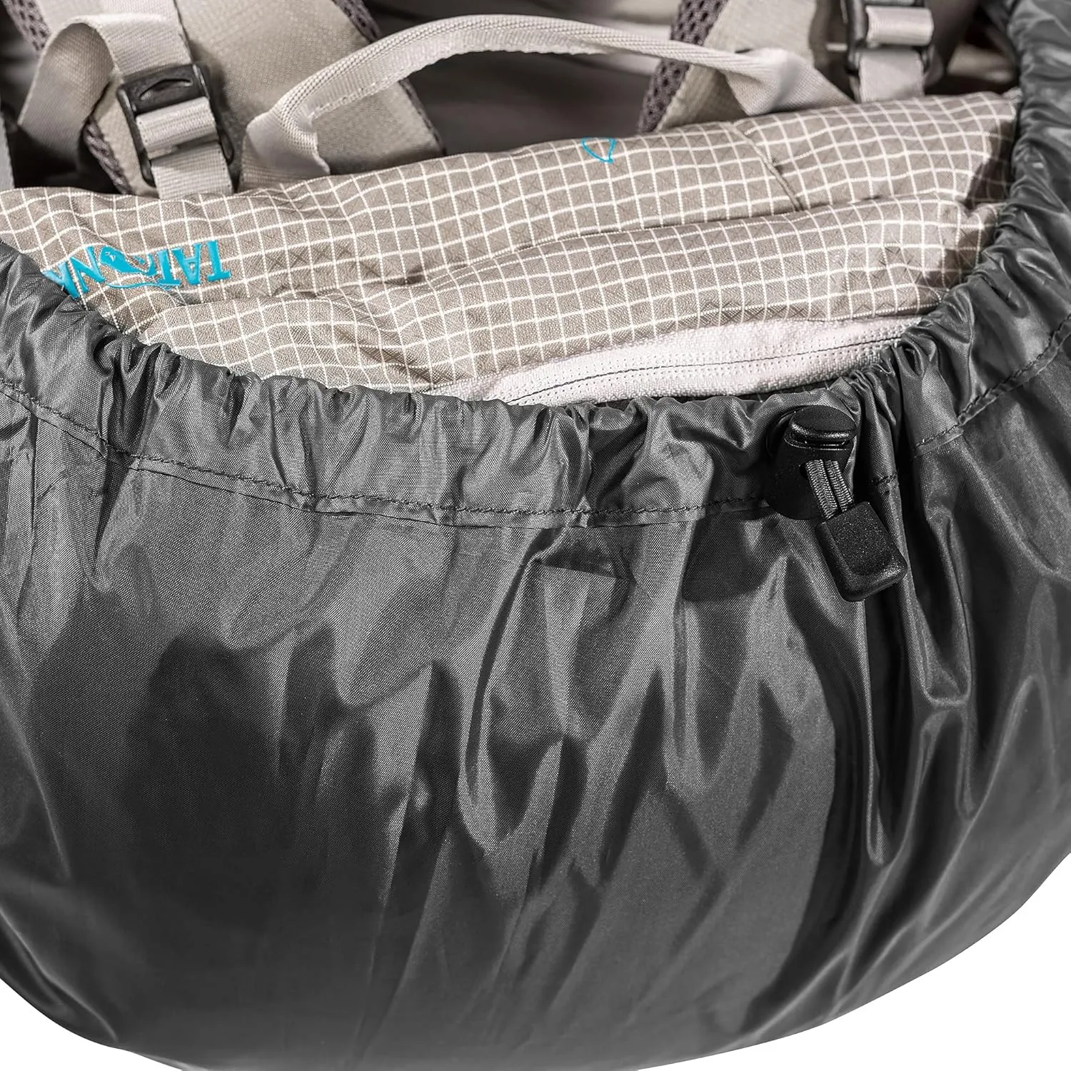 Tatonka Lightweight rain Cover for Backpacks of 40-55 litres Volume, Black, l