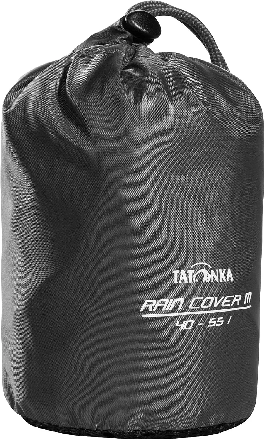 Tatonka Lightweight rain Cover for Backpacks of 40-55 litres Volume, Black, l
