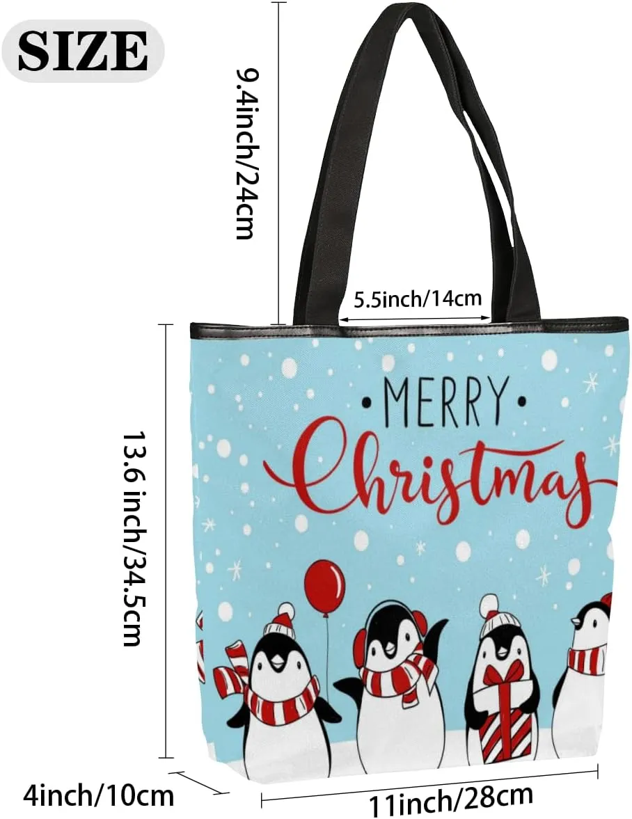 Tavisto Canvas Tote Bag,Handsome Doberman Dog Vintage Lavender Grocery Shopping Bags 11"x13.6"x4" Durable
