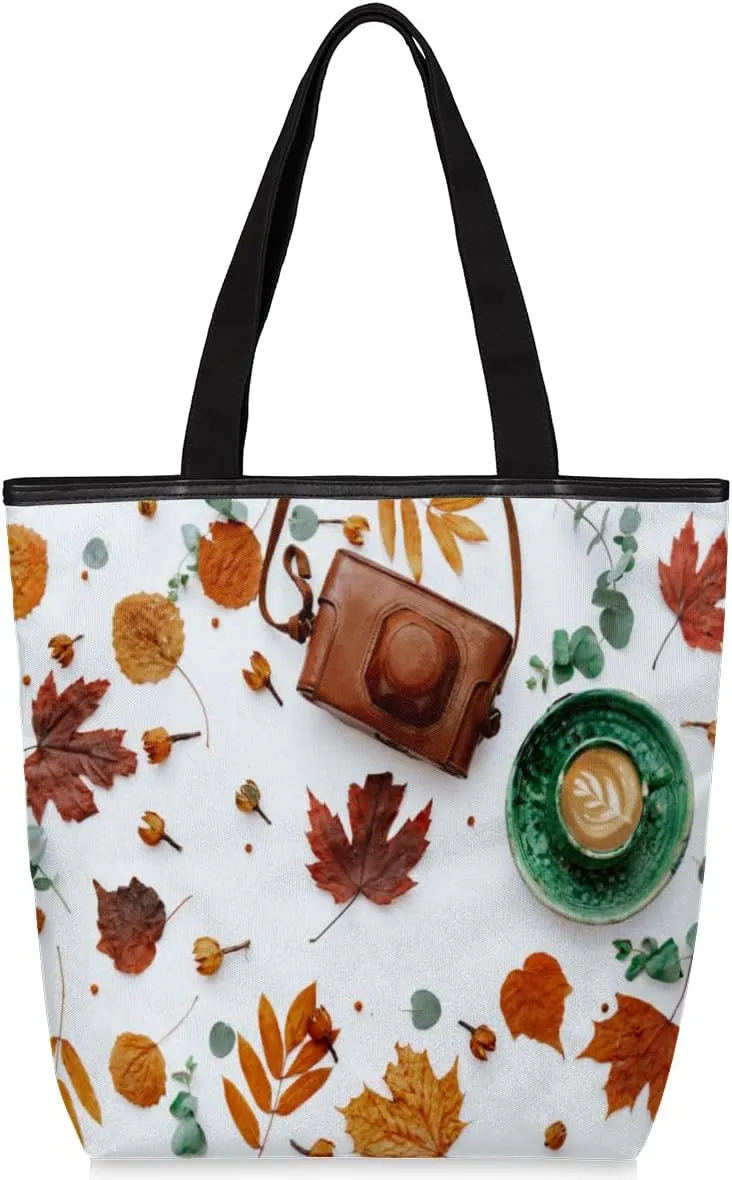 Tavisto Canvas Tote Bag,Soccer Shoes Grocery Shopping Bags 11"x13.6"x4" Durable