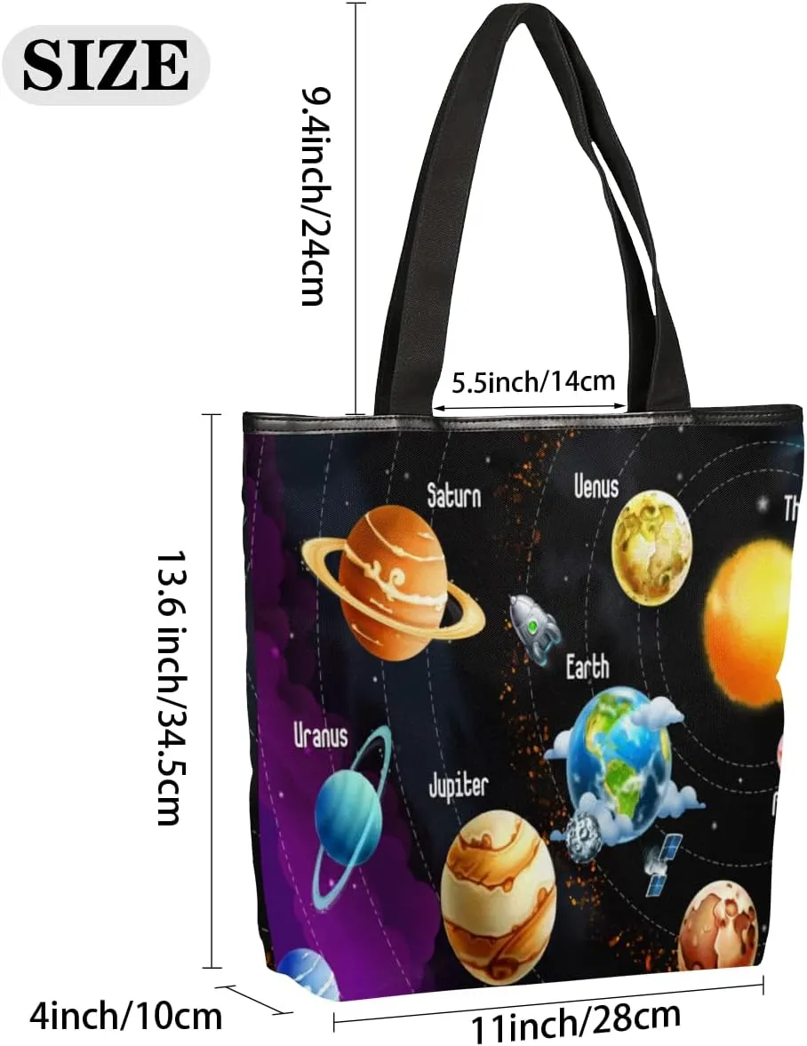 Tavisto Canvas Tote Bag,Soccer Shoes Grocery Shopping Bags 11"x13.6"x4" Durable