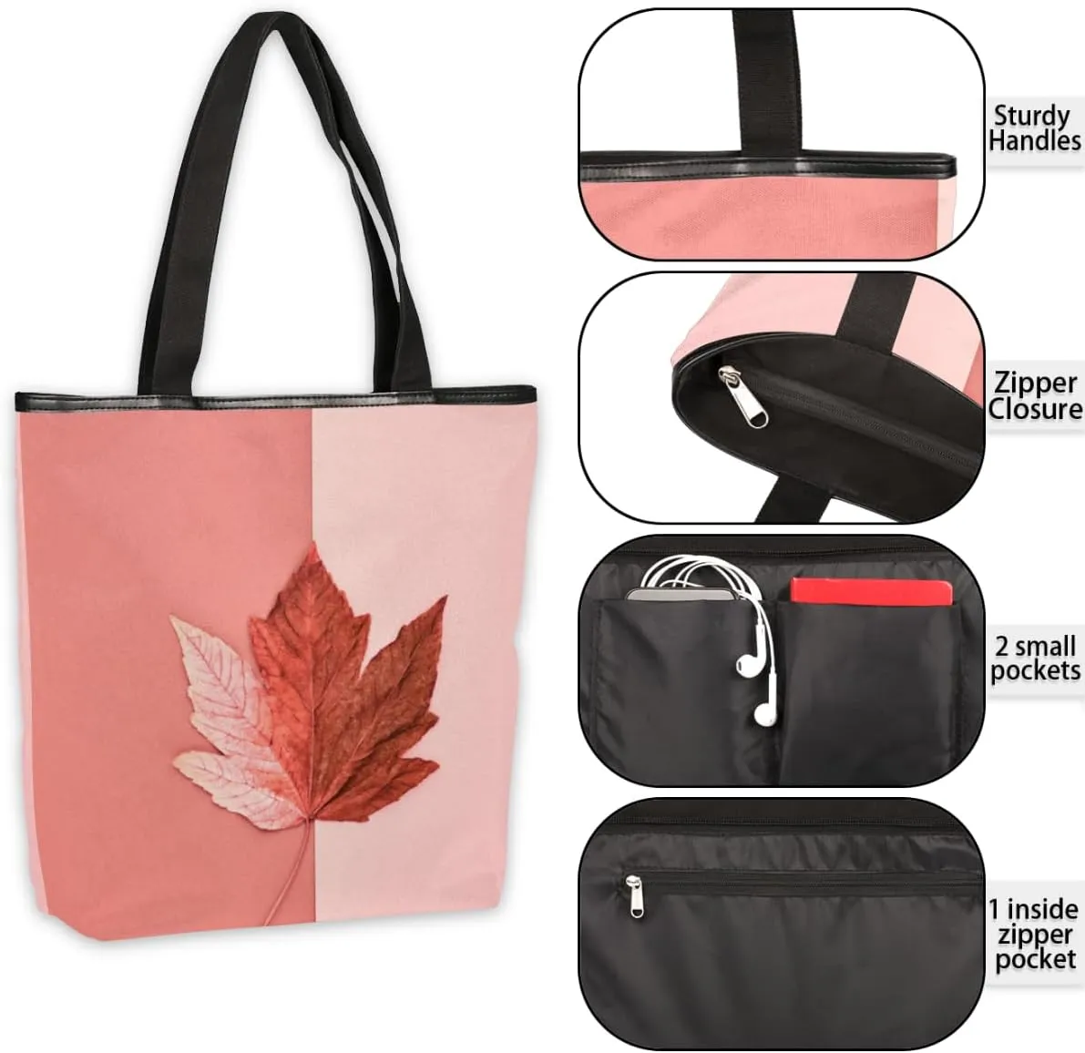 Tavisto Canvas Tote Bag,Soccer Shoes Grocery Shopping Bags 11"x13.6"x4" Durable
