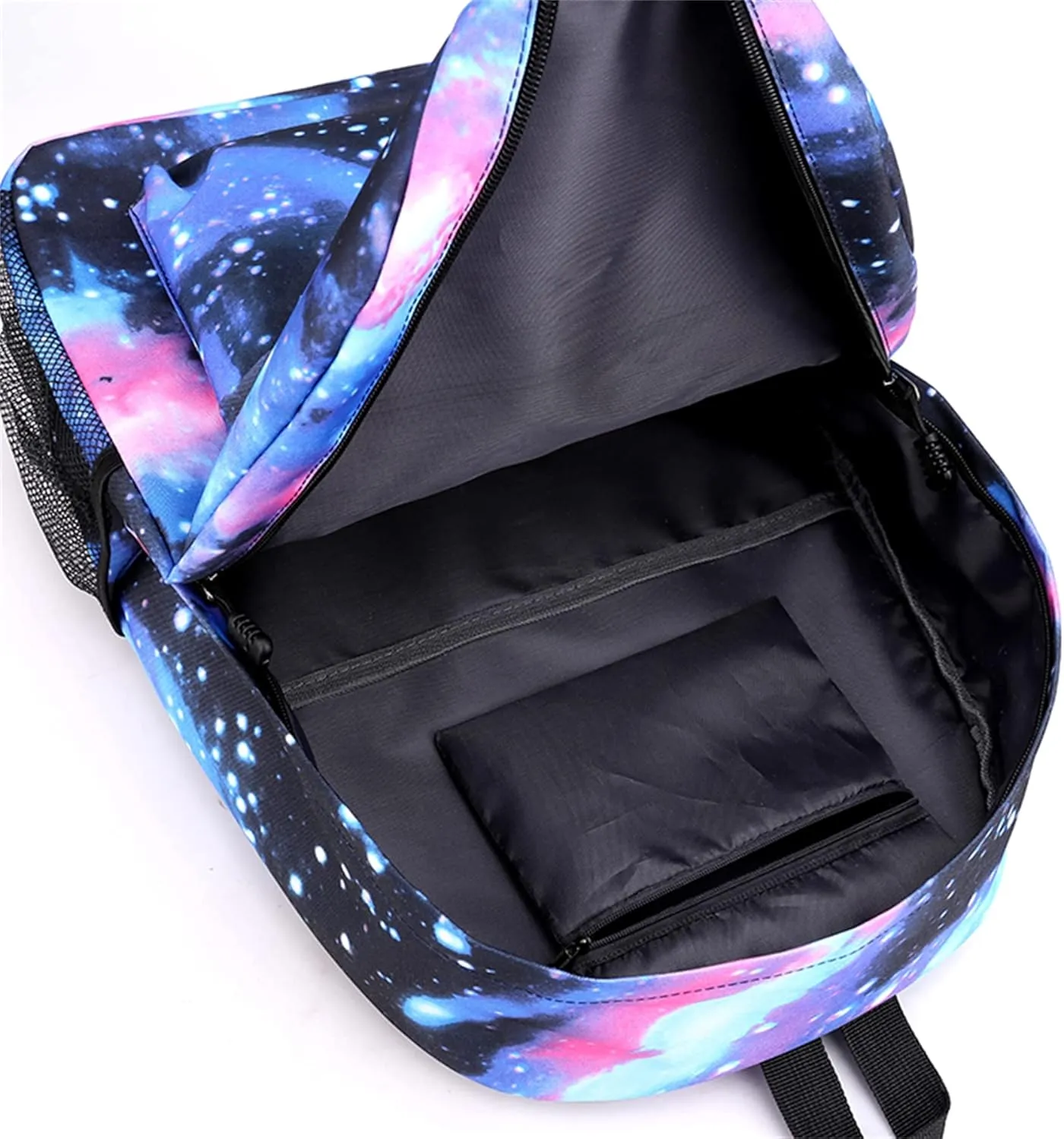 Teen Ghostbusters 3 in 1 Backpack Sets-Large Capacity Travel Knapsack Waterproof Bookbag Shoulder Bag Mini Case
