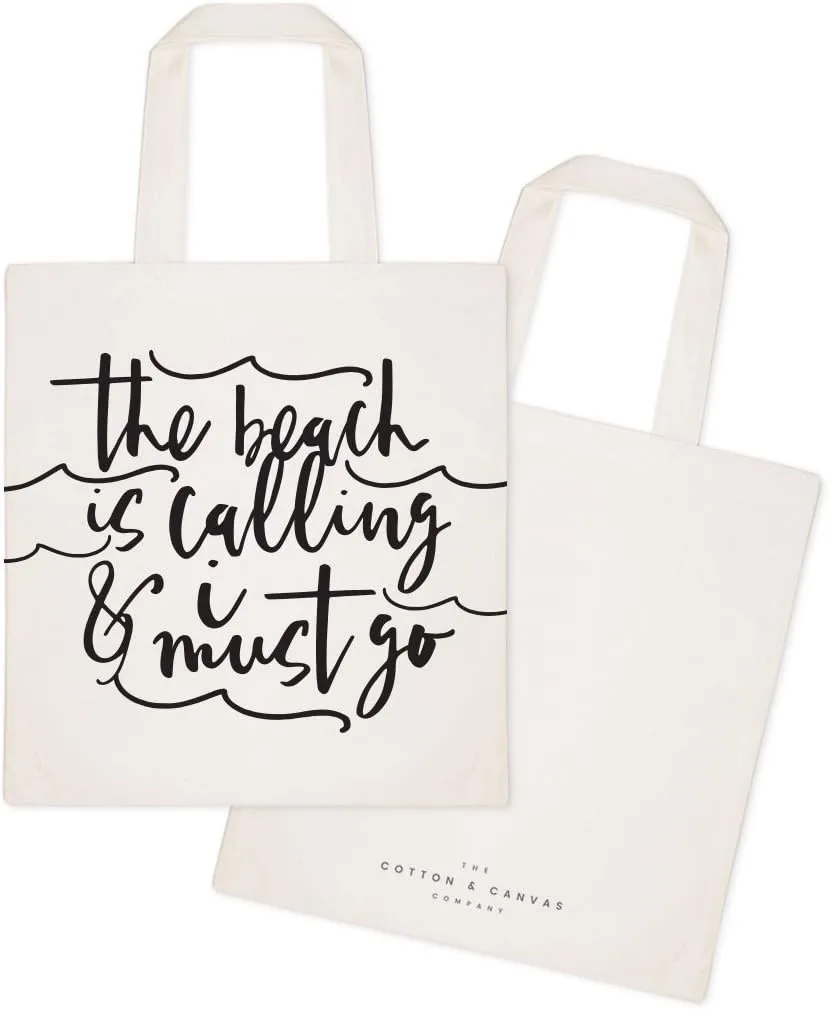 The Cotton & Canvas Co. Beach, Grocery, Farmers Market, Shopping and Travel Reusable Shoulder Tote and Handbag …