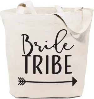 The Cotton & Canvas Co. Wedding, Bridesmaid Gift, Beach, Shopping and Travel Resusable Shoulder Tote and Handbag