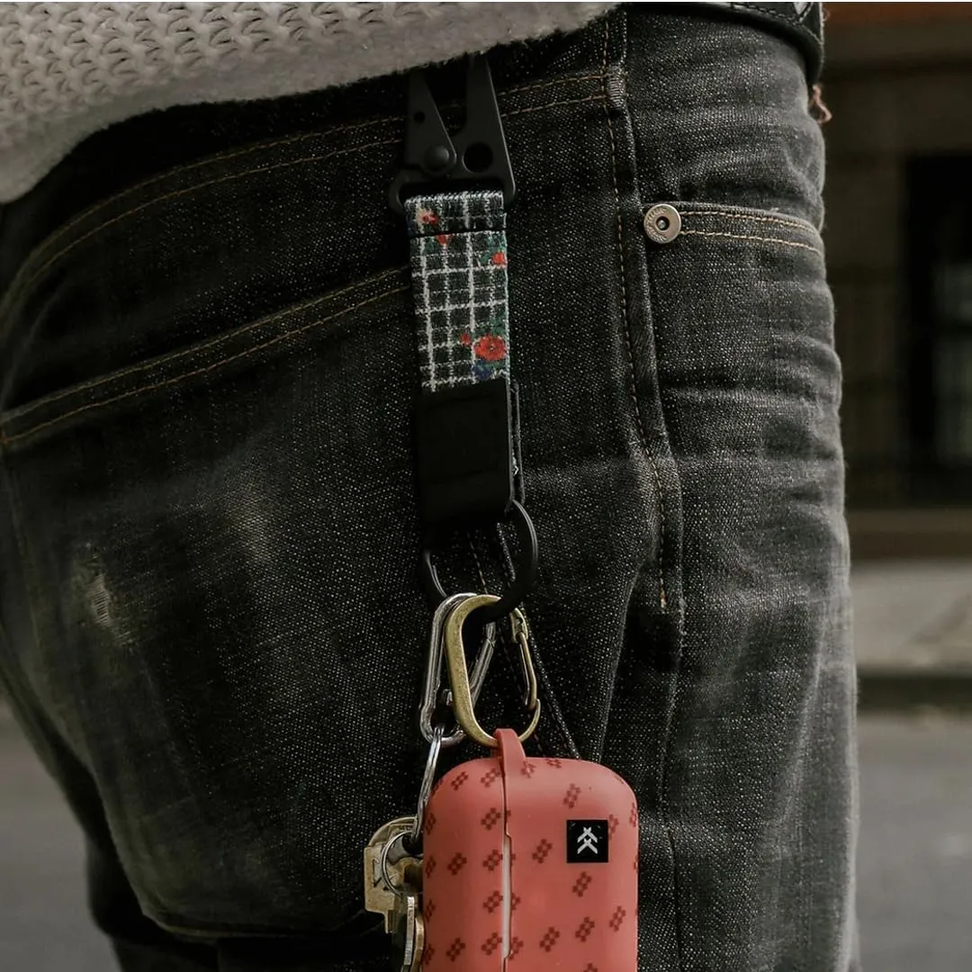 Thread Wallets Durable Keychain Hook Belt Clip - Compact Design