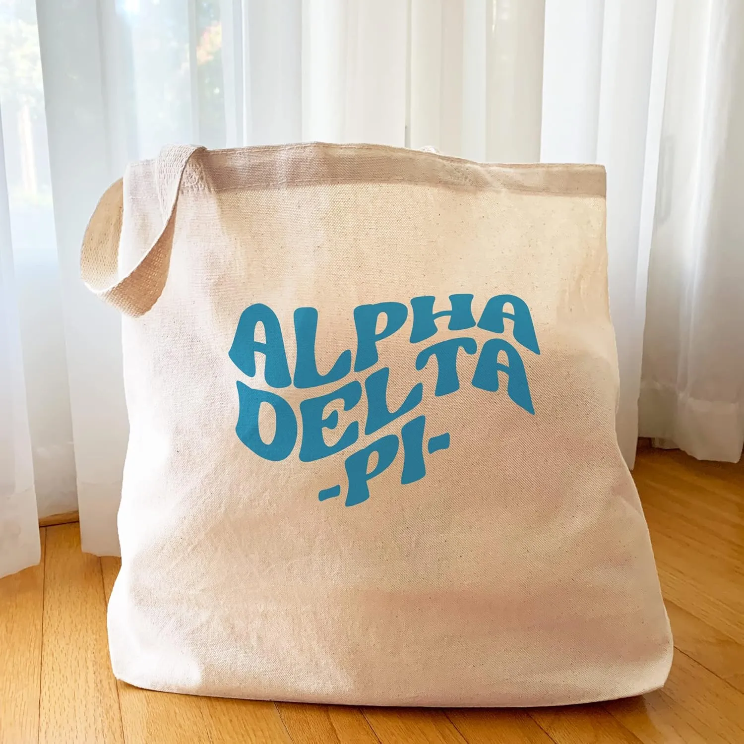 Tote Bag for Sorority - Mod Style Large Canvas Bag - Gifts for Women