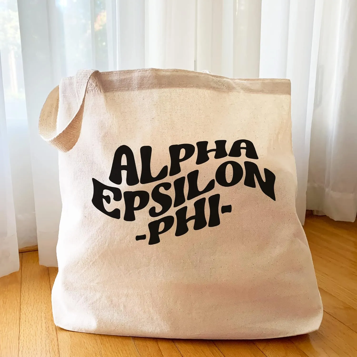 Tote Bag for Sorority - Mod Style Large Canvas Bag - Gifts for Women