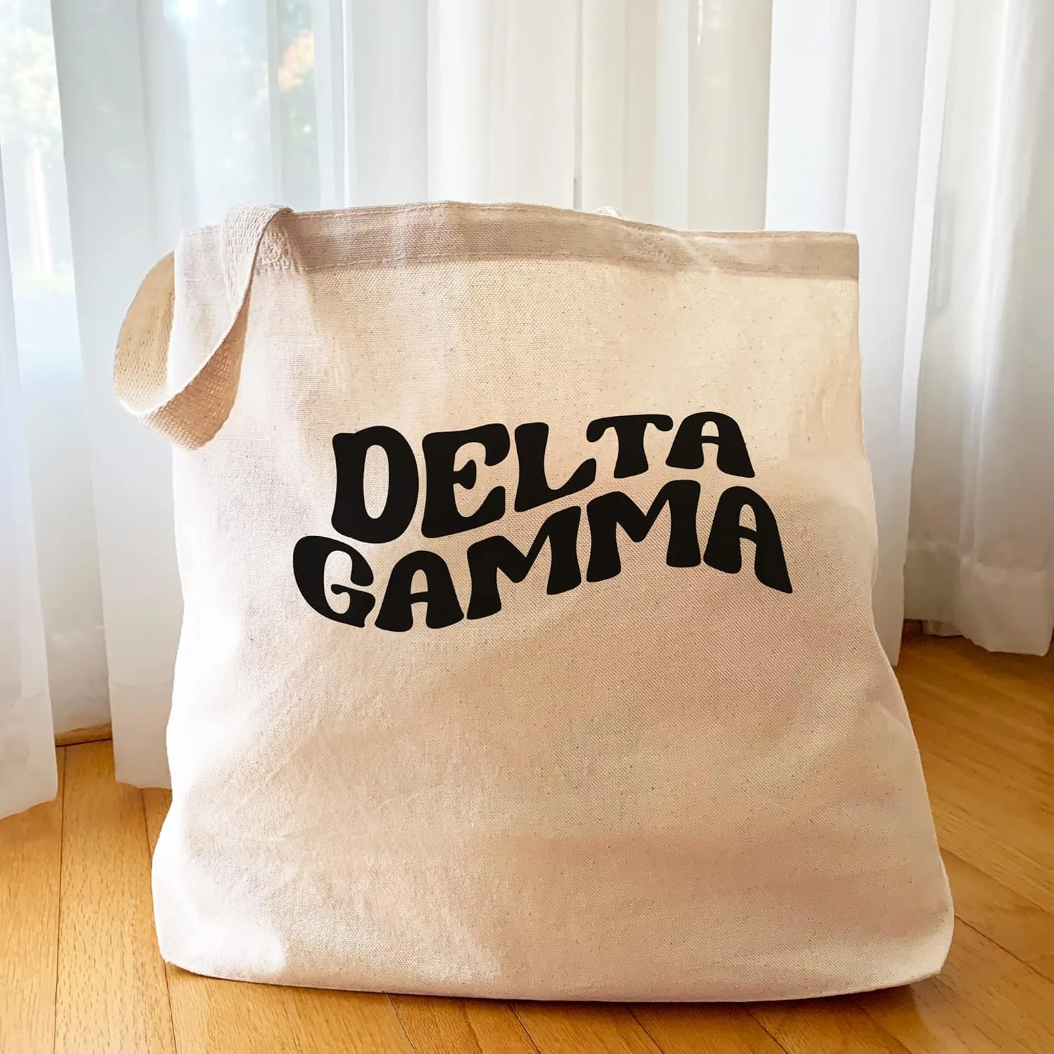 Tote Bag for Sorority - Mod Style Large Canvas Bag - Gifts for Women