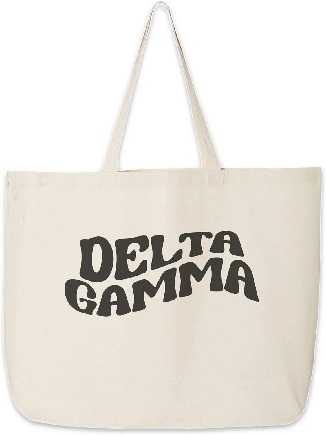 Tote Bag for Sorority - Mod Style Large Canvas Bag - Gifts for Women