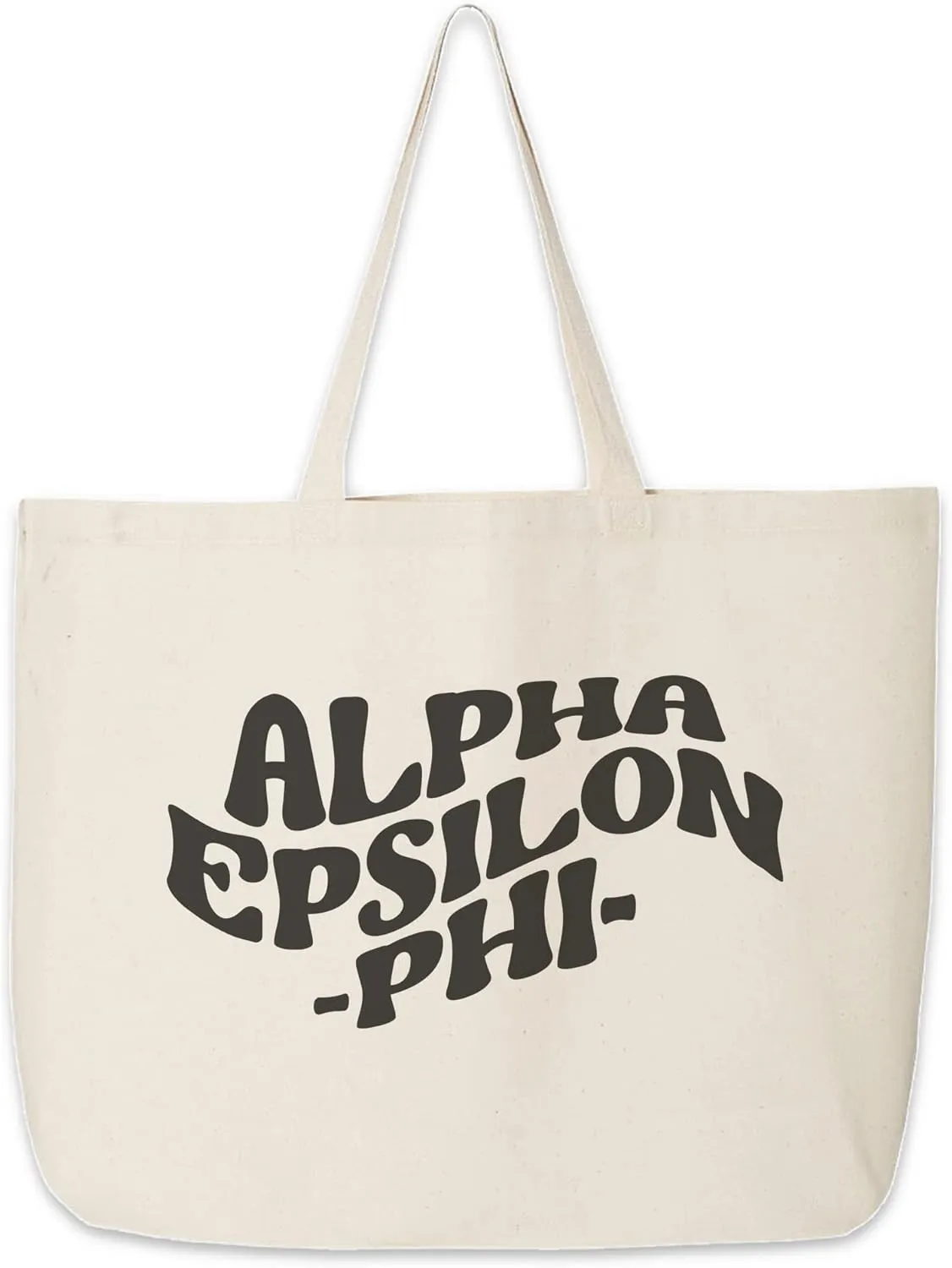 Tote Bag for Sorority - Mod Style Large Canvas Bag - Gifts for Women