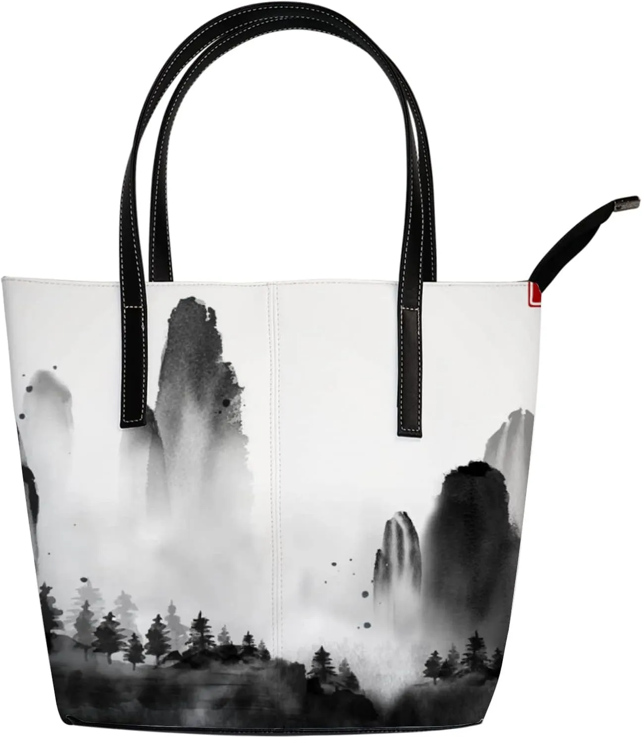 Tote Bag for Women PU Leather Handbags Women's Crossbody Handbags Work Tote Bags for Women Coachbags Tote Bag with Zipper