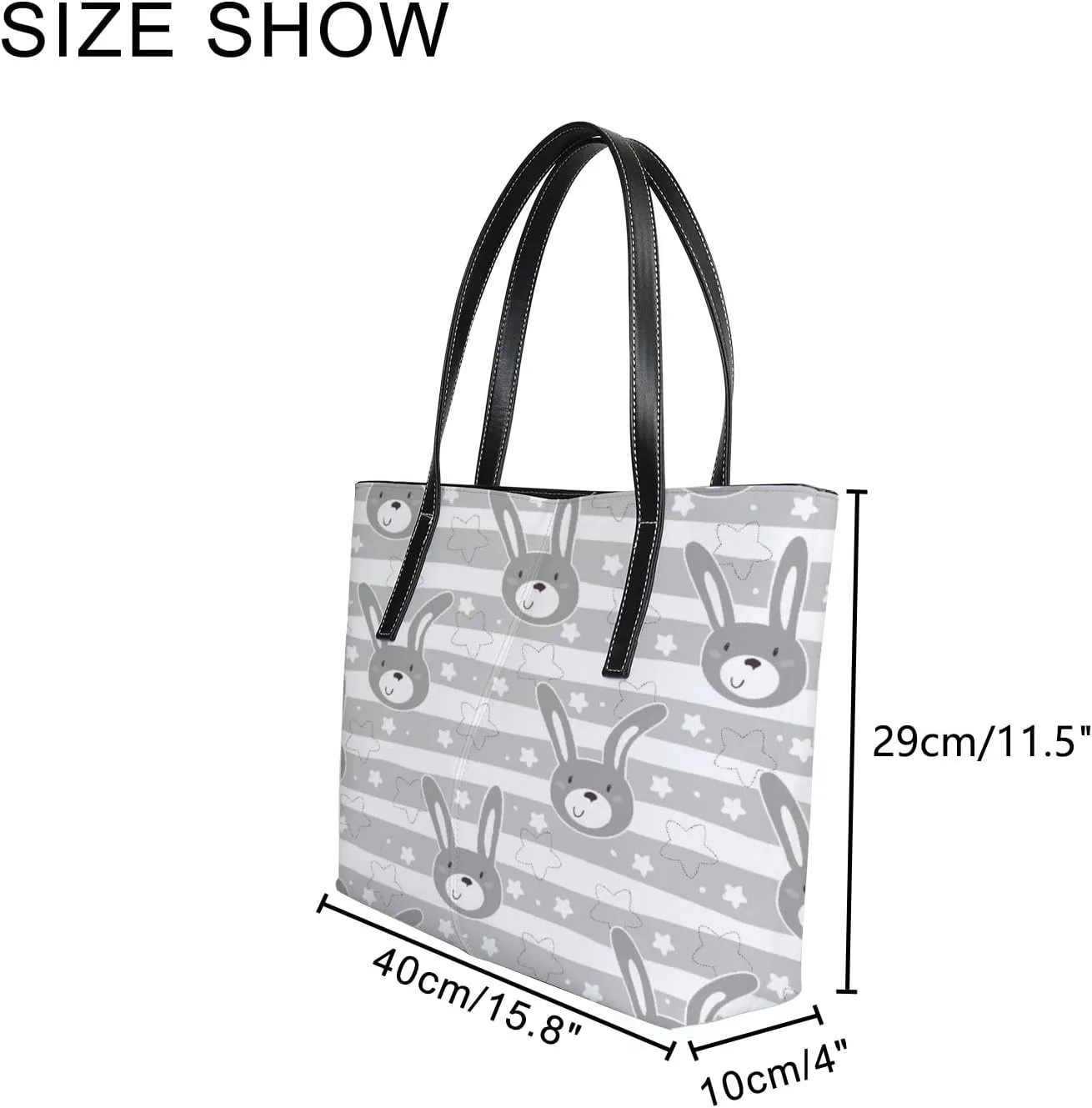 Tote Bag for Women PU Leather Handbags Women's Crossbody Handbags Work Tote Bags for Women Coachbags Tote Bag with Zipper