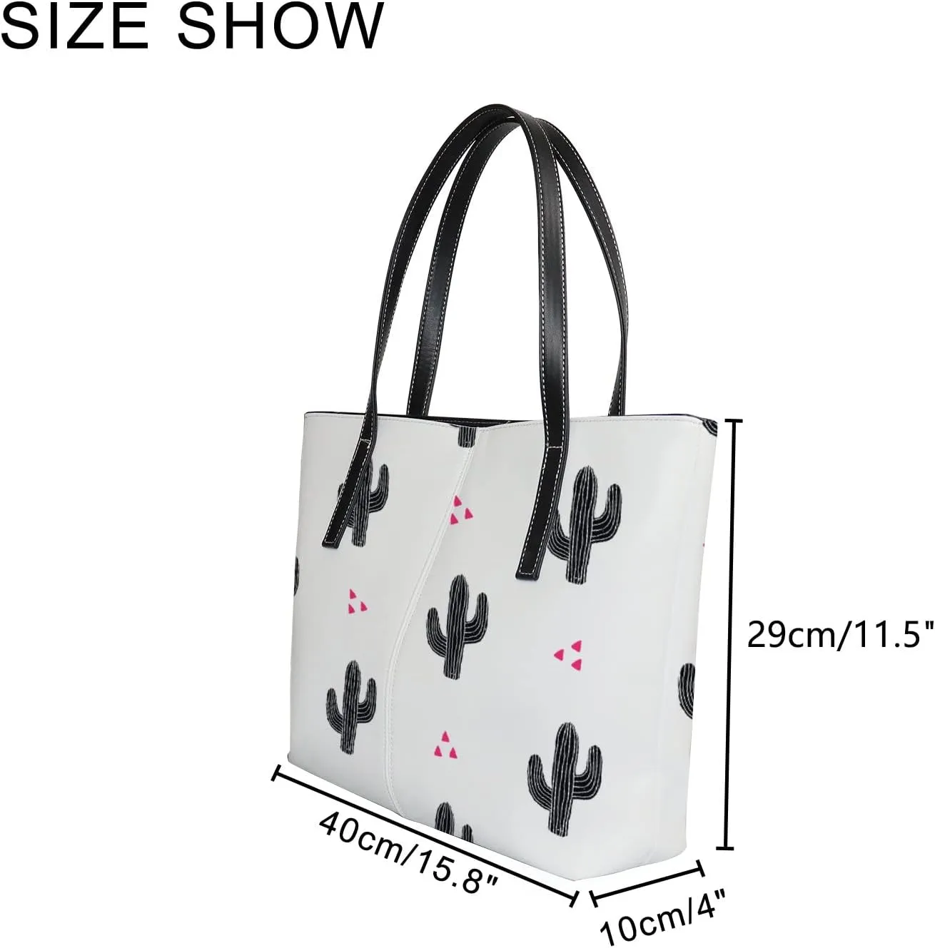 Tote Bag for Women PU Leather Handbags Women's Crossbody Handbags Work Tote Bags for Women Coachbags Tote Bag with Zipper