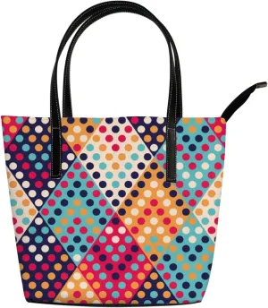 Tote Bag for Women PU Leather Handbags Women's Crossbody Handbags Work Tote Bags for Women Coachbags Tote Bag with Zipper