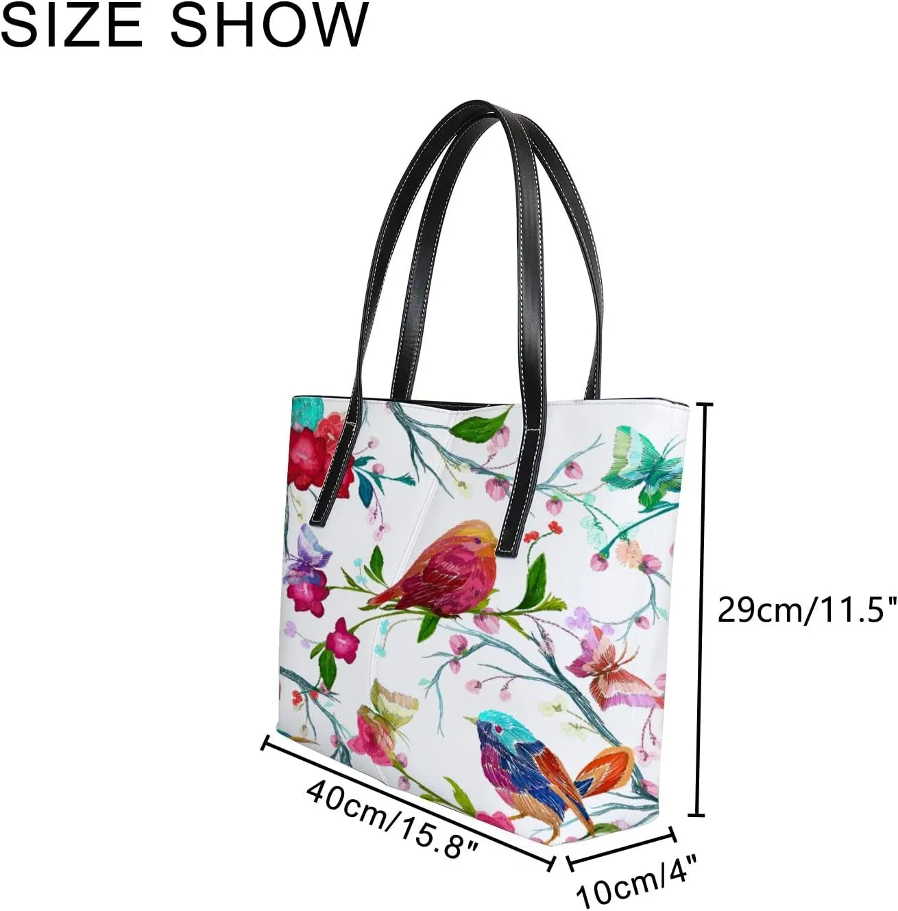Tote Bag for Women PU Leather Handbags Women's Crossbody Handbags Work Tote Bags for Women Coachbags Tote Bag with Zipper