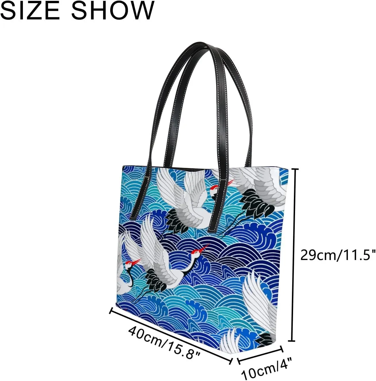 Tote Bag for Women PU Leather Handbags Women's Crossbody Handbags Work Tote Bags for Women Coachbags Tote Bag with Zipper
