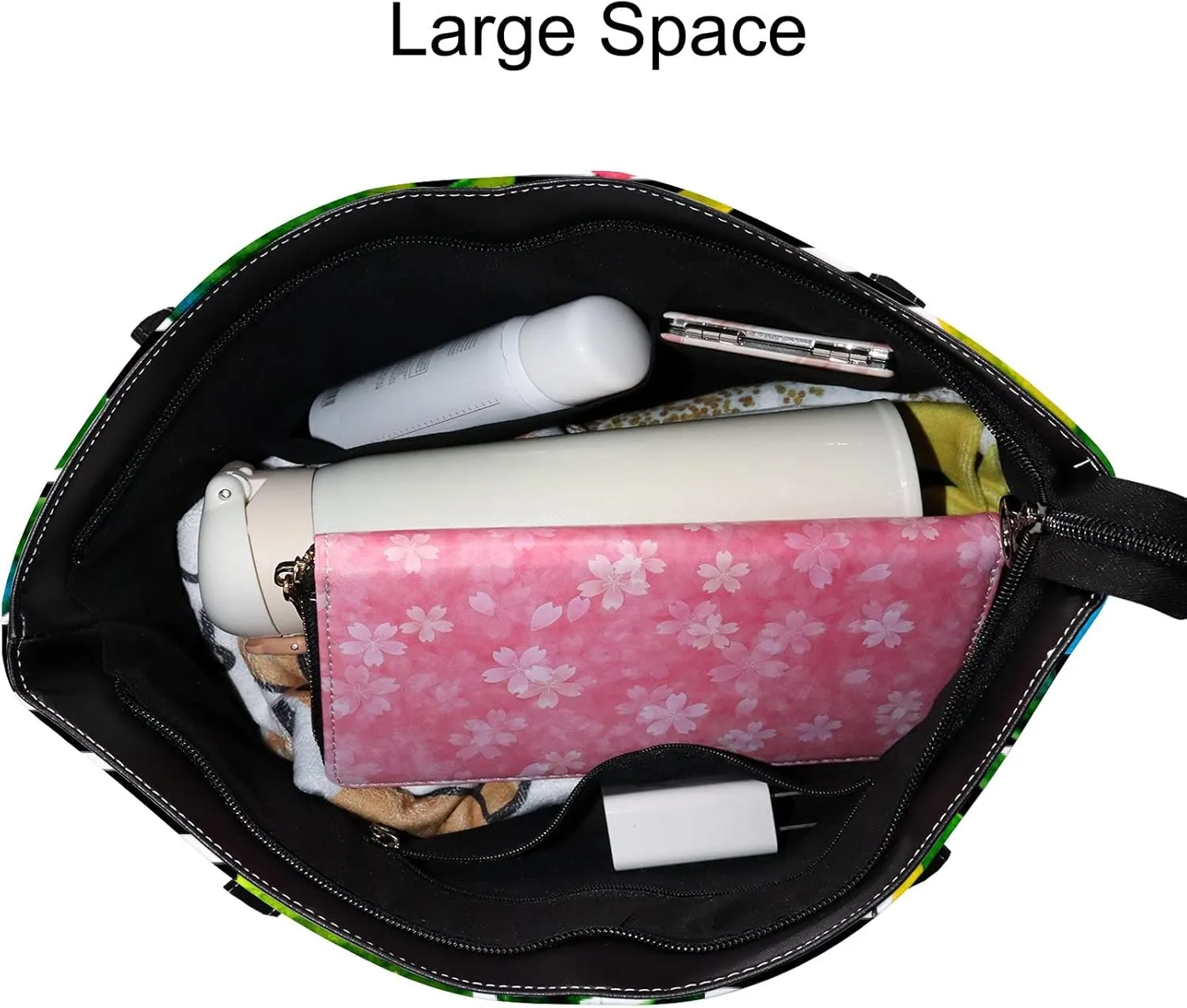 Tote Bag for Women PU Leather Handbags Women's Crossbody Handbags Work Tote Bags for Women Coachbags Tote Bag with Zipper