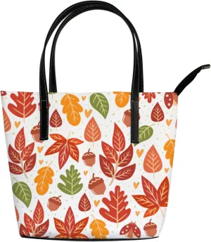 Tote Bag for Women PU Leather Handbags Women's Crossbody Handbags Work Tote Bags for Women Coachbags Tote Bag with Zipper
