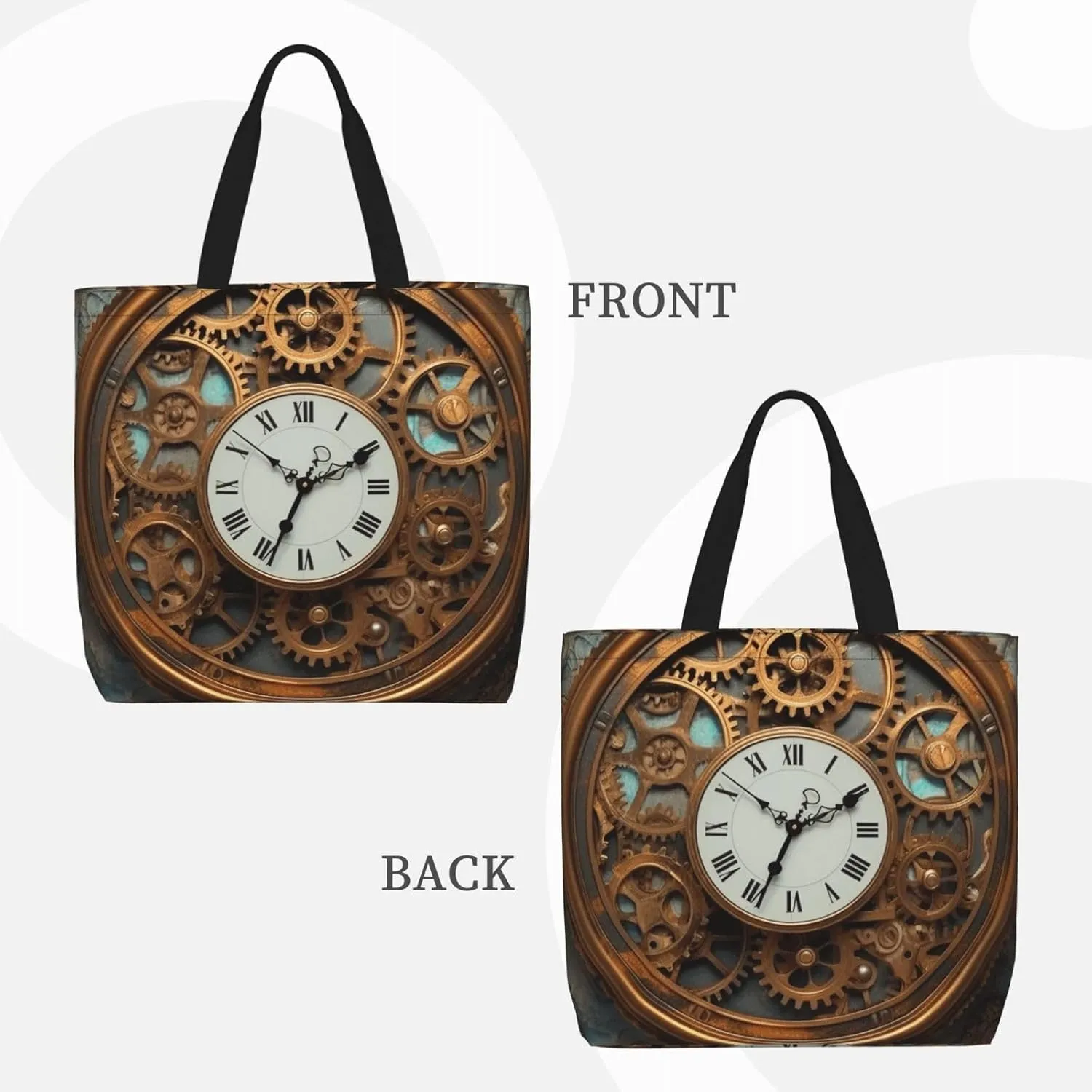 Tote Bag for Women Reusable Grocery Bags Seals on ice Tote Bag with Inner Pocket Travel Tote for Shopping
