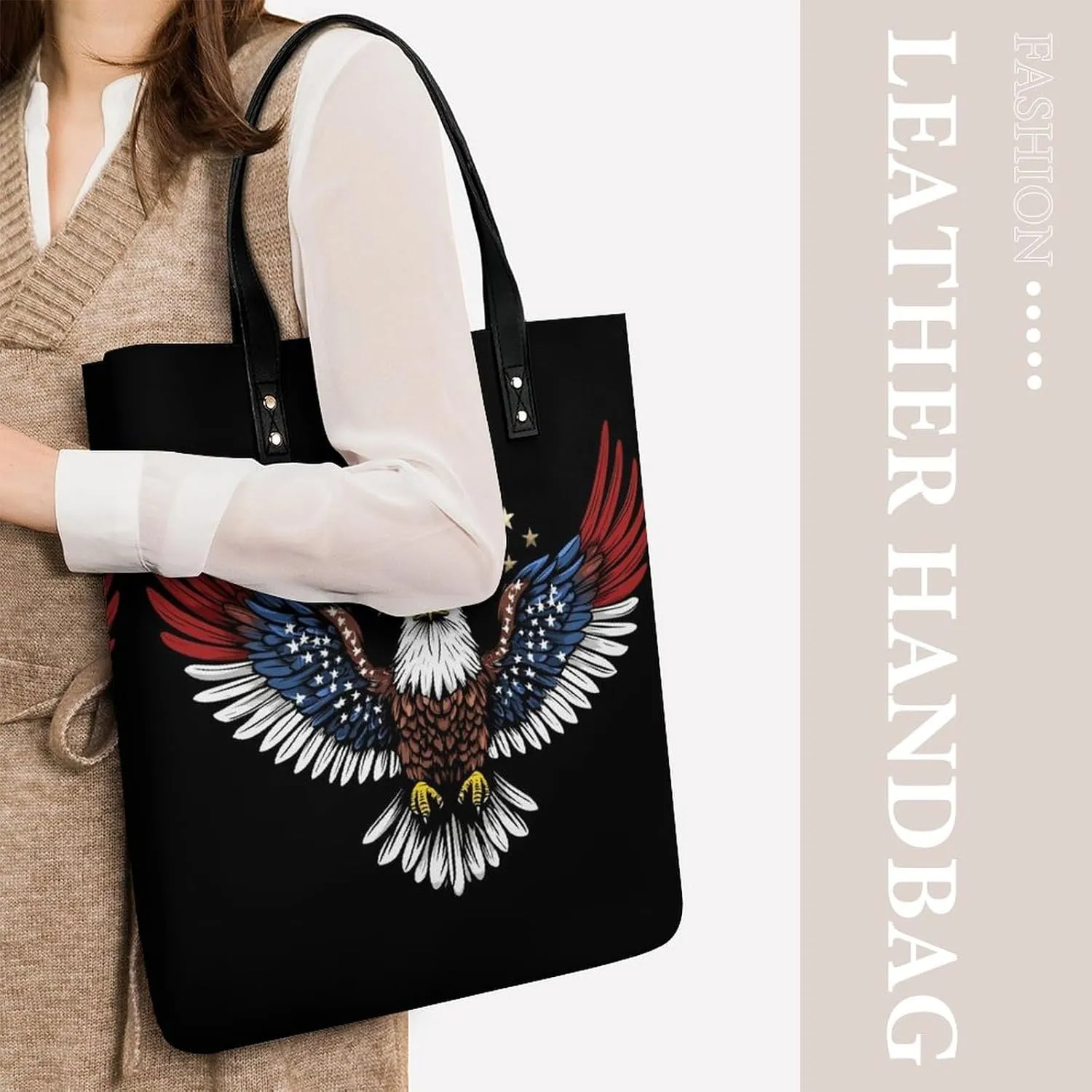 Tote Bag for Women Work Pu Leather Travel Purse and Handbags