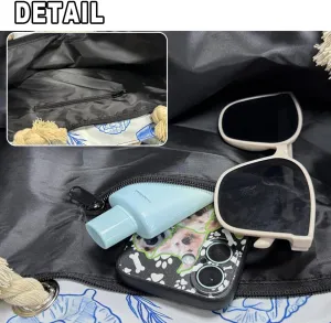 Tote Bag for Women Zipper Hobo Totes, Large Capacity Canvas Travel Handbag Satchel Purse for Work, Travel