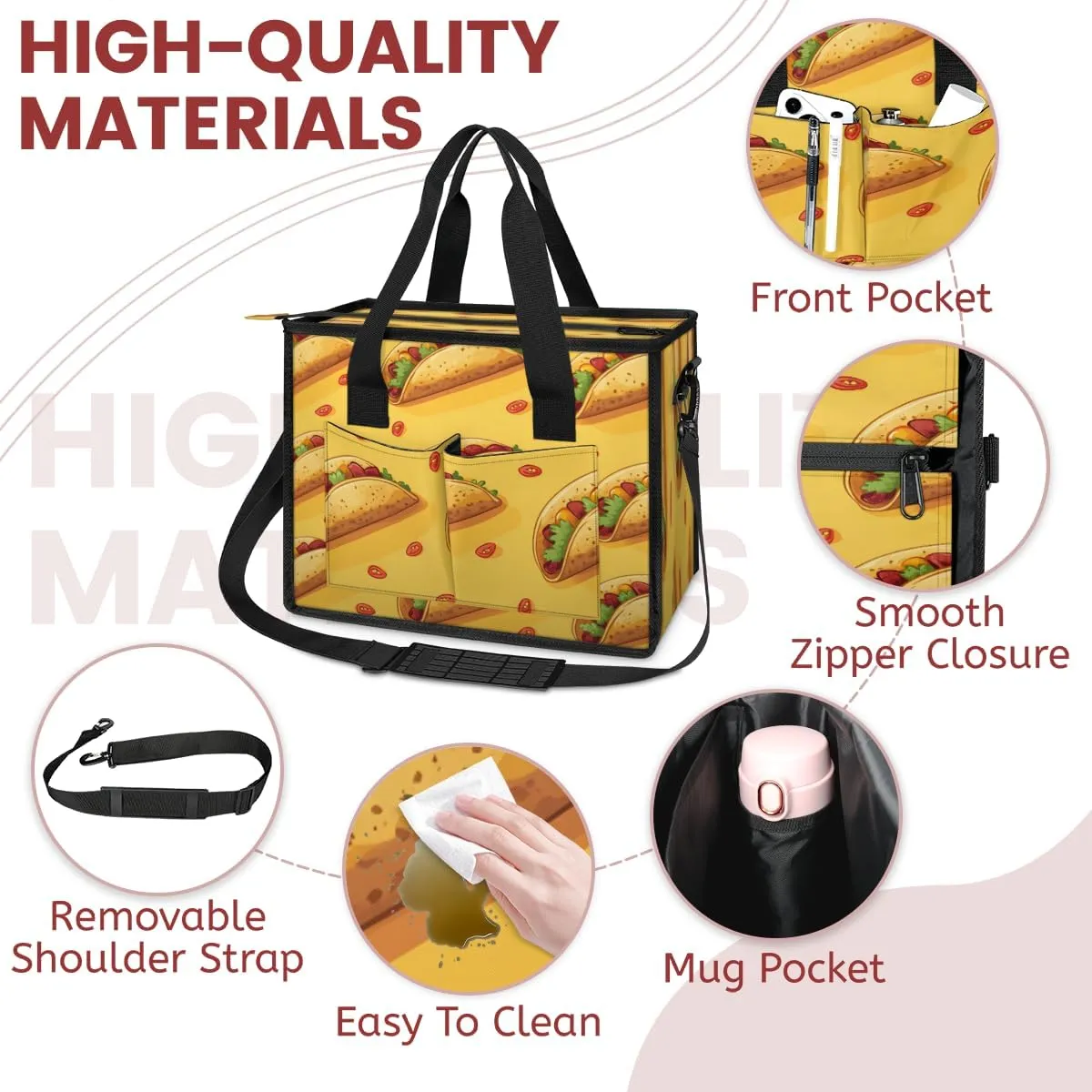 Tote Satchel Bag Set 3PCS for Women, Tote Briefcase Shoulder Handbag Purse Satchels