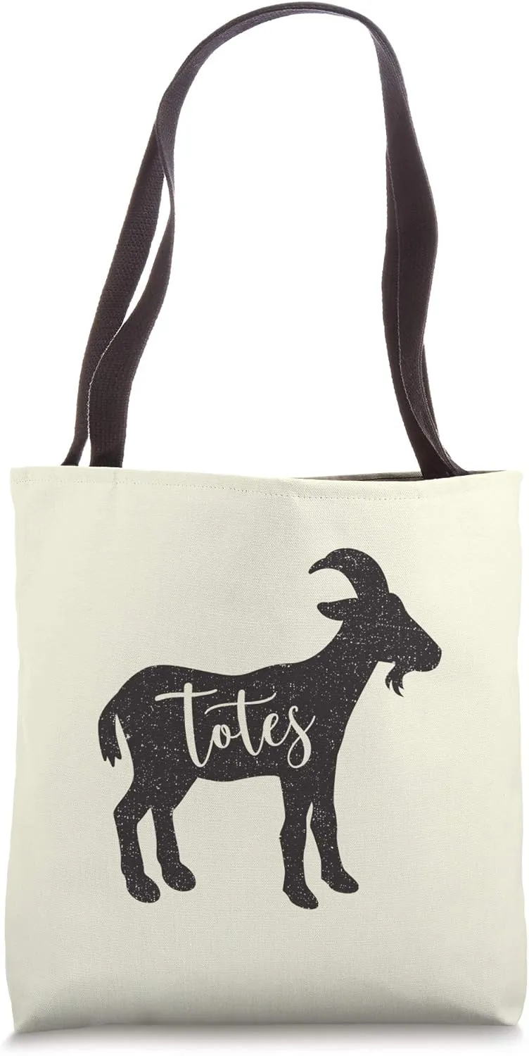 Totes Magotes Funny M’Goats Tote Bag
