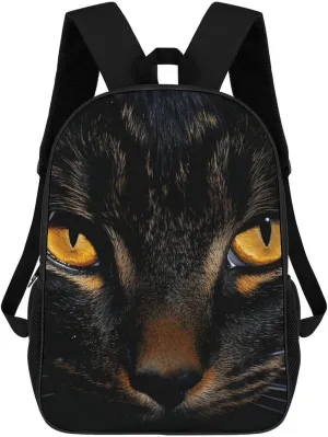 Travel Backpack for Men Women Carry On Backpack 17 In Laptop Backpack Cat Full of Anger Backpack for Work Hiking