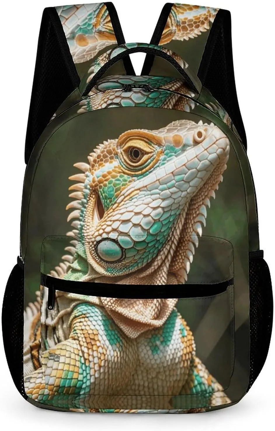 Travel Backpack for Men Women Carry On Backpack Lightweight Laptop Backpack Primitive Wildlife Lizards Backpack for Work Hiking