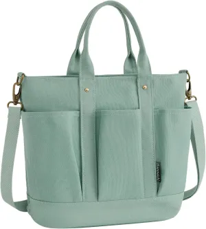 Travel Crossbody Bags for Women Purse Crossbody Bags with Pockets Top Handle Shoulder Handbags Cute Spring Purse(Green)