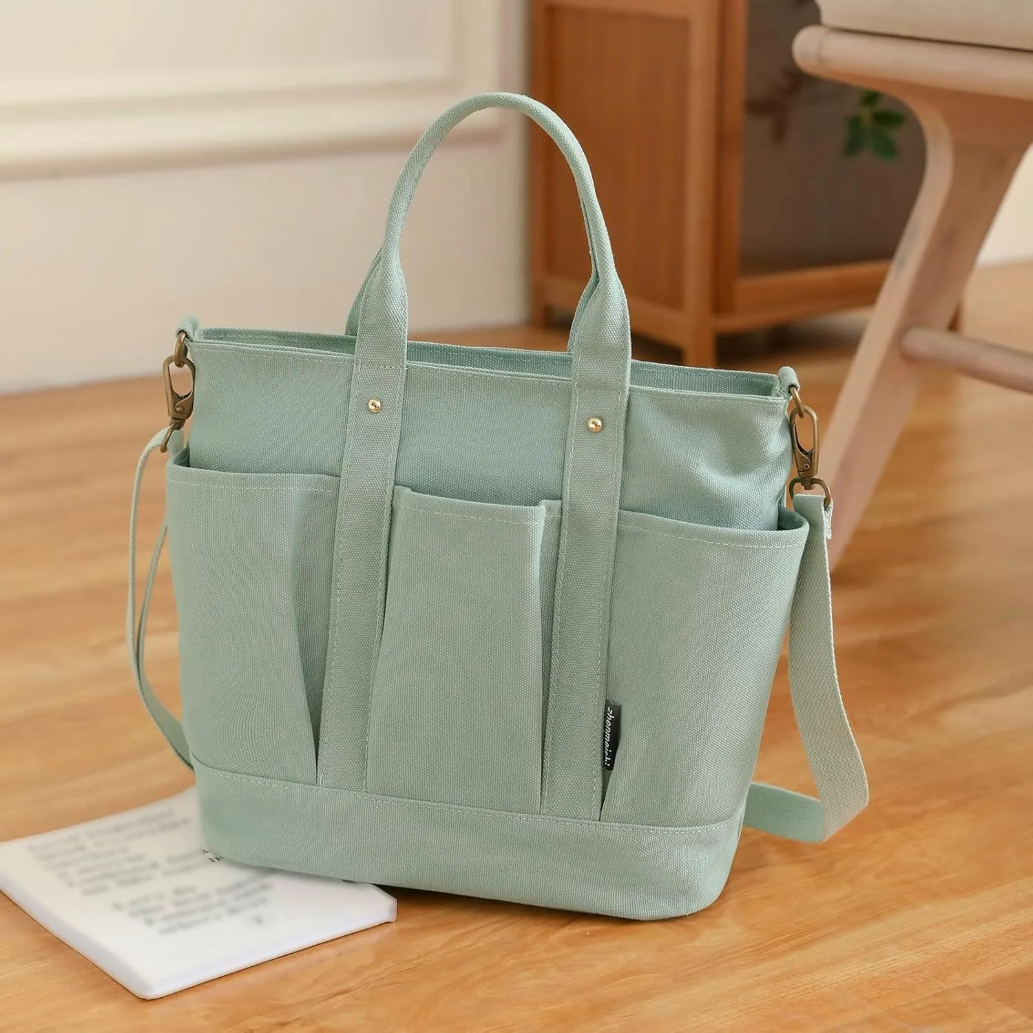 Travel Crossbody Bags for Women Purse Crossbody Bags with Pockets Top Handle Shoulder Handbags Cute Spring Purse(Green)