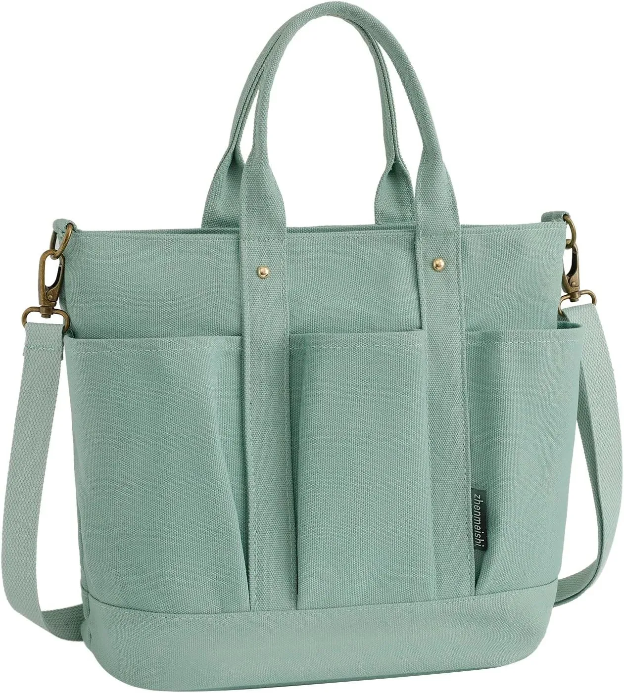 Travel Crossbody Bags for Women Purse Crossbody Bags with Pockets Top Handle Shoulder Handbags Cute Spring Purse(Green)