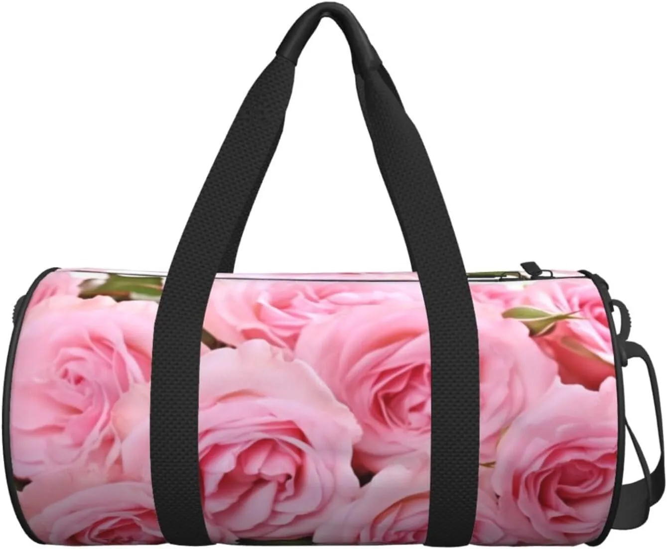 Travel Duffel Bag Fresh Roses Weekender Overnight Bag For Men Women Large Capacity Sports Gym Bag Canvas Carry On Tote Bags For Travel Yoga
