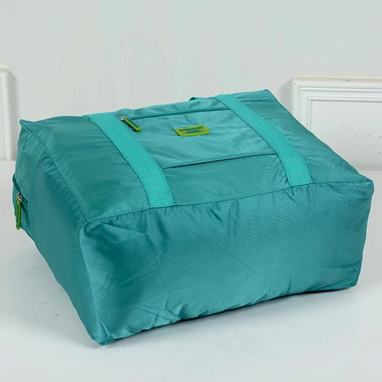 Travel Duffel Bag Lightweight Foldable Travel Bag for Women and Men Waterproof Tote Carry On Luggage Bag Weekender Overnight Bag (Blue Green Red Black)