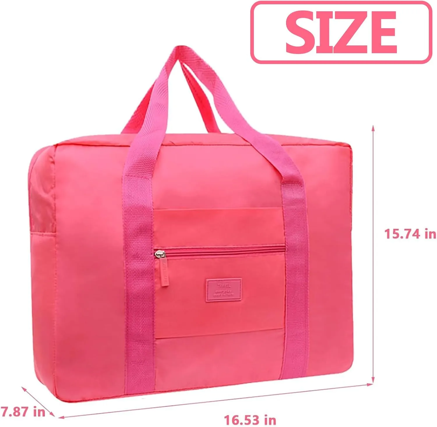 Travel Duffel Bag Lightweight Foldable Travel Bag for Women and Men Waterproof Tote Carry On Luggage Bag Weekender Overnight Bag (Blue Green Red Black)