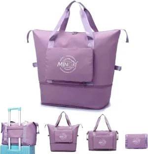 Travel Duffel Tote Bag,Travel Weekender Overnight Bags Women Carry On Bag Totes for Airplanes,Sports Gym Duffle with Trolley Sleeve