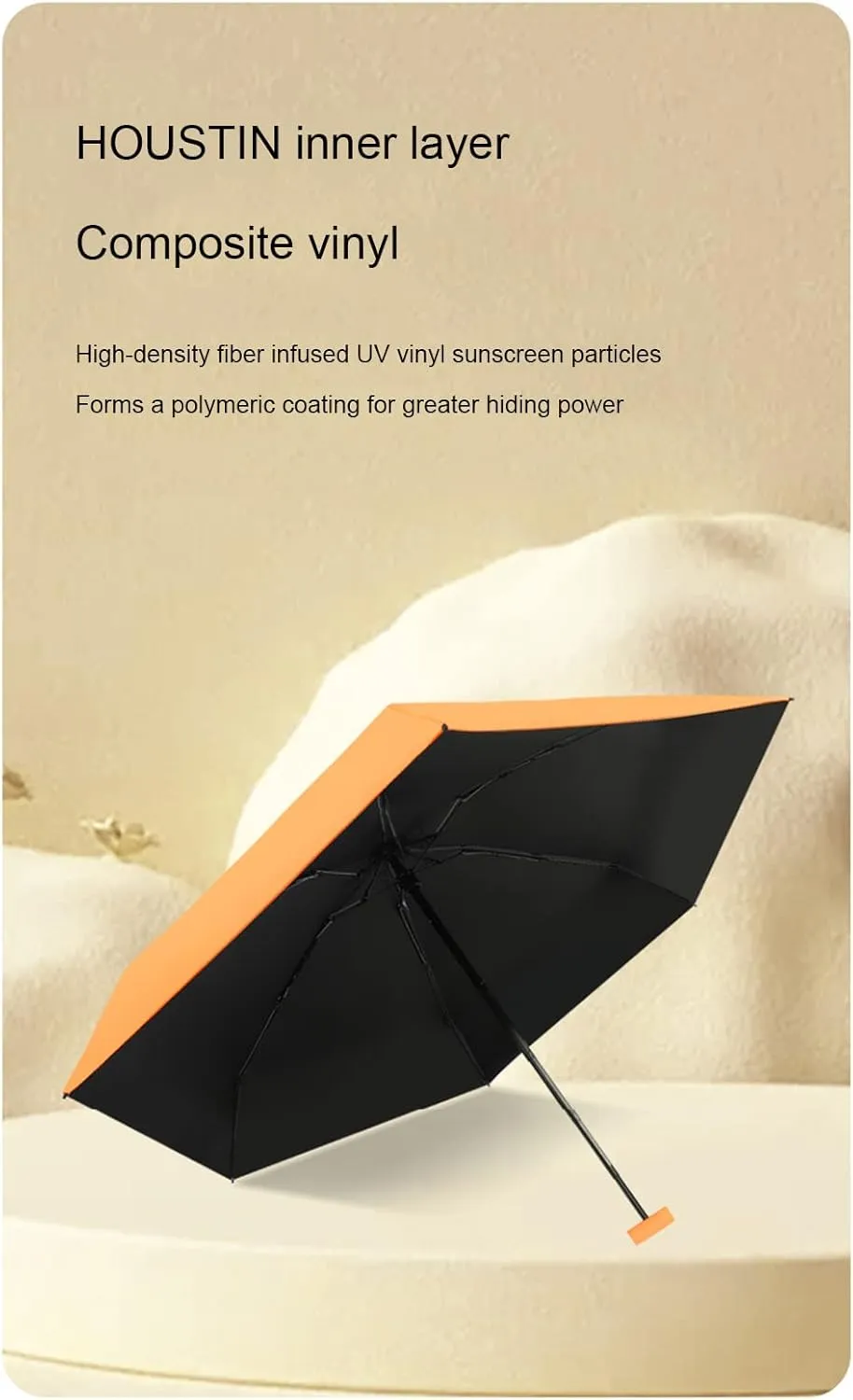 travel umbrella, Mini Travel Sun Umbrella for Purse with Case, 99% UV Protection, Sun & Rain Umbrellas, Compact Portable for Women Men Multiple Colors