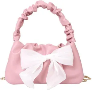 Trendy Small Shoulder Bag for Women Clutch Purse Large Bow Handbag Crossbody Bags Shoulder Handbags 2025