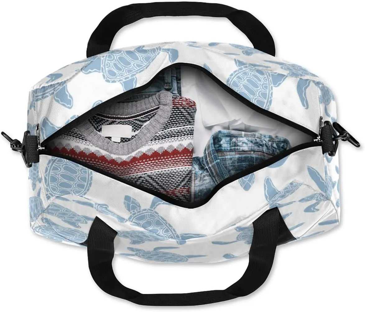 Turtles Print Gym Bag, Duffle Bag, Weekender Bag, Duffel Bag, Overnight Bag, Travel Duffel Bag, Dance Bag, Tote Bag, Beach Bag, Pool Bag, Gym Duffle Bag, Carry on Bag