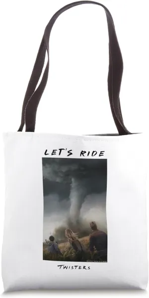 Twisters Let’s Ride Tote Bag